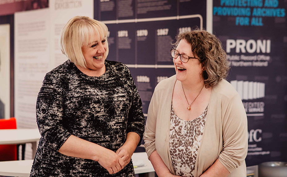 CollabArchive Volunteers Enjoying their work